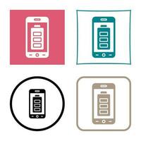 Mobile Battery Vector Icon