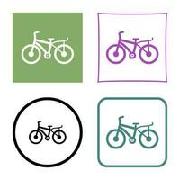 icono de vector de bicicleta