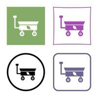 Garden Cart Vector Icon