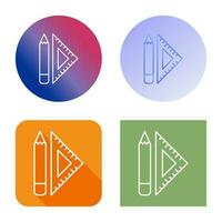 Set Square Vector Icon