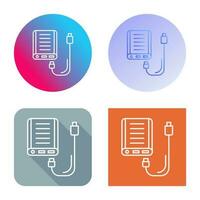 Power Bank Vector Icon