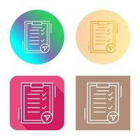 Clipboard Vector Icon