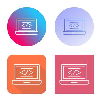 Coding Vector Icon
