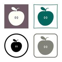 Apples Vector Icon