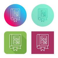 Mathematics Vector Icon