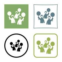 Protest Vector Icon