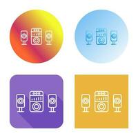 Sound System Vector Icon