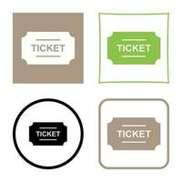 Tickets Vector Icon