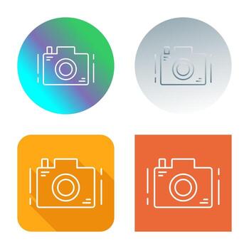 icono de vector de camara