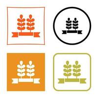 Wheat Vector Icon