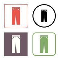 Pants Vector Icon