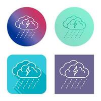 Rainy Day Vector Icon