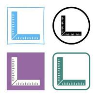 square Ruler Vector Icon