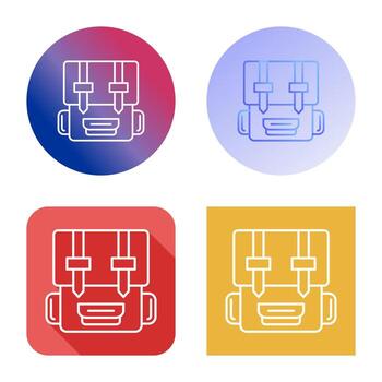 Backpack Vector Icon