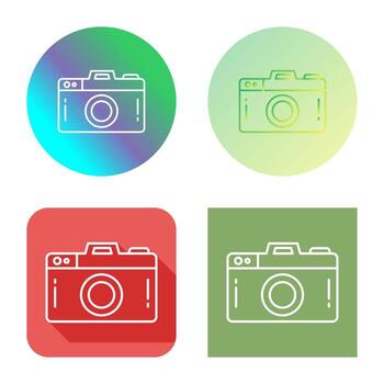 icono de vector de camara