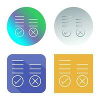 Voting Result Vector Icon