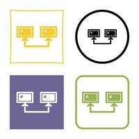 Connected Systems Vector Icon