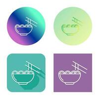 Chinese food Vector Icon