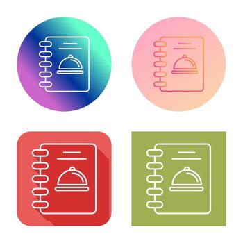 icono de vector de menú