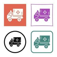 Ambulance Vector Icon