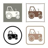 icono de vector de tractor