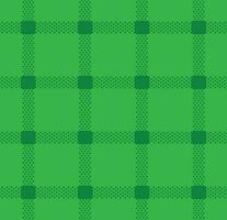Seamless pattern with tiny dots in square grid. Dark green dot on light green background vector