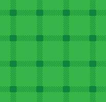 Seamless pattern with tiny dots in square grid. Dark green dot on light green background vector