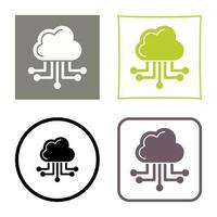 Cloud Computing Vector Icon