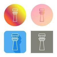 Control Tower Vector Icon