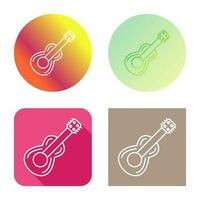 icono de vector de guitarra