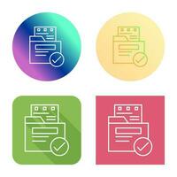 File Protection Vector Icon