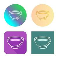 Bowl Vector Icon