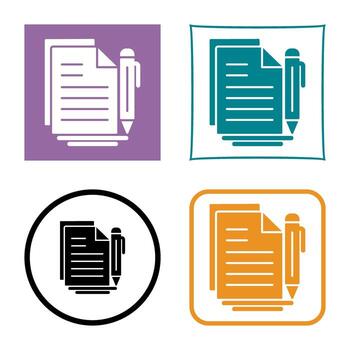 Document Vector Icon