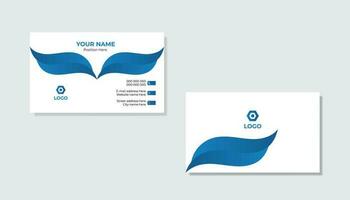Creative business card design Pro Vector .