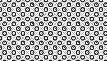 Eye seamless pattern design set Pro Vector .