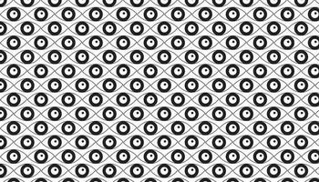 Eye seamless pattern design set Pro Vector .