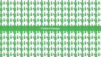 Leaves seamless pattern design set Pro Vector .