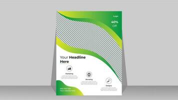 Professional business flyer design template Pro Vector .