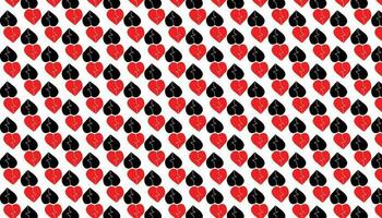 Heart shape pattern design set Pro Vector .