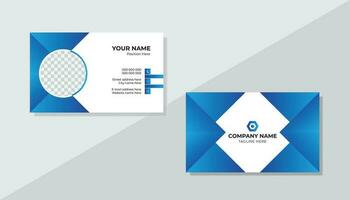 Modern business card design template Pro Vector .