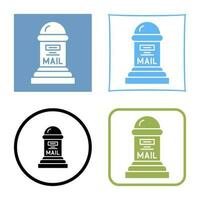 Mail Box Vector Icon