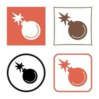 Danger of Explosion Vector Icon