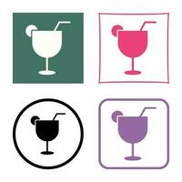 Unique Drinks Vector Icon