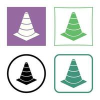 Unique Cone Vector Icon