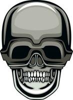 Gothic sign with skull, grunge vintage design t shirts vector