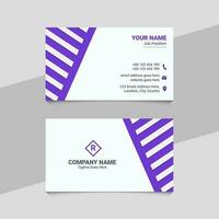 Modern Creative Business Card Template Design vector