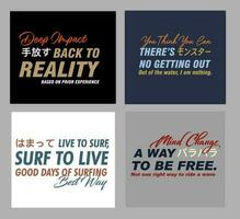 slogan typography vector design for design t-shirt or other use