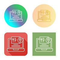 Food Delivery Vector Icon