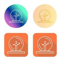 Plasma Ball Vector Icon