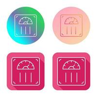 Weight Scale Vector Icon